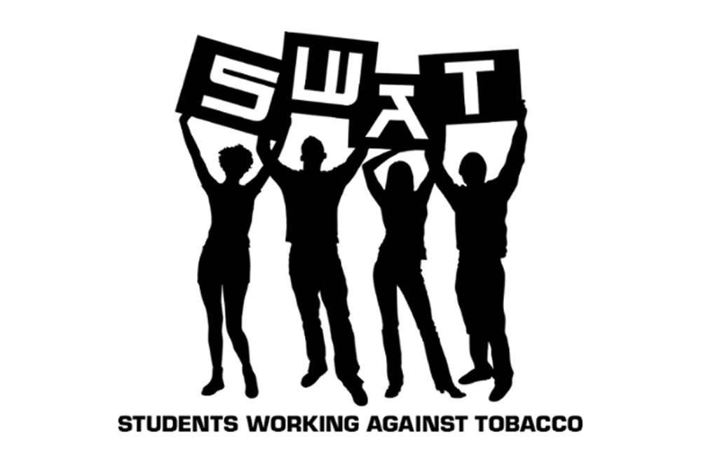 students working against tobacco